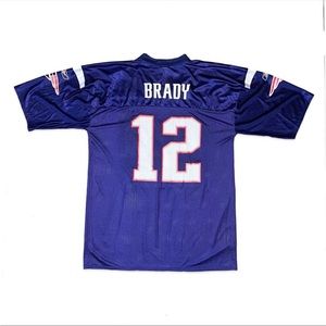 Vintage Y2K Tom Brady Patriots Jersey